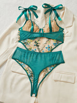 Bodies Brodé Floral Estella – Édition Jardin Secret