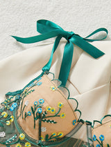 Bodies Brodé Floral Estella – Édition Jardin Secret