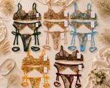 Ensemble de Lingerie Brodée Florale Estella