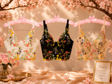 🌸 Culotte Broderie Florale Transparen