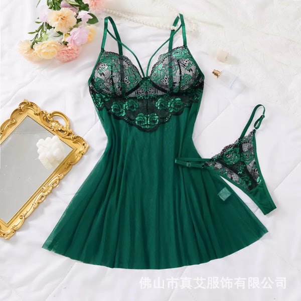 💚 Élégance, sensualité et confort réunis dans un seul ensemble.